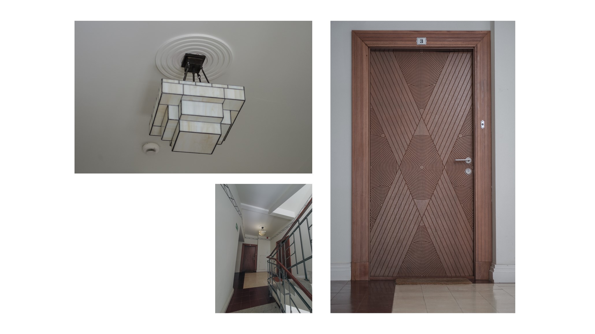 	 Górnośląska 7A projekt przebudowa nadbudowa remont Fenix Proart art-deco zig-zag modernizm wnętrza drzwiAnna Rostkowska Piotr Kilanowski